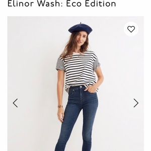 Madewell 10” High Rise Skinny Jeans